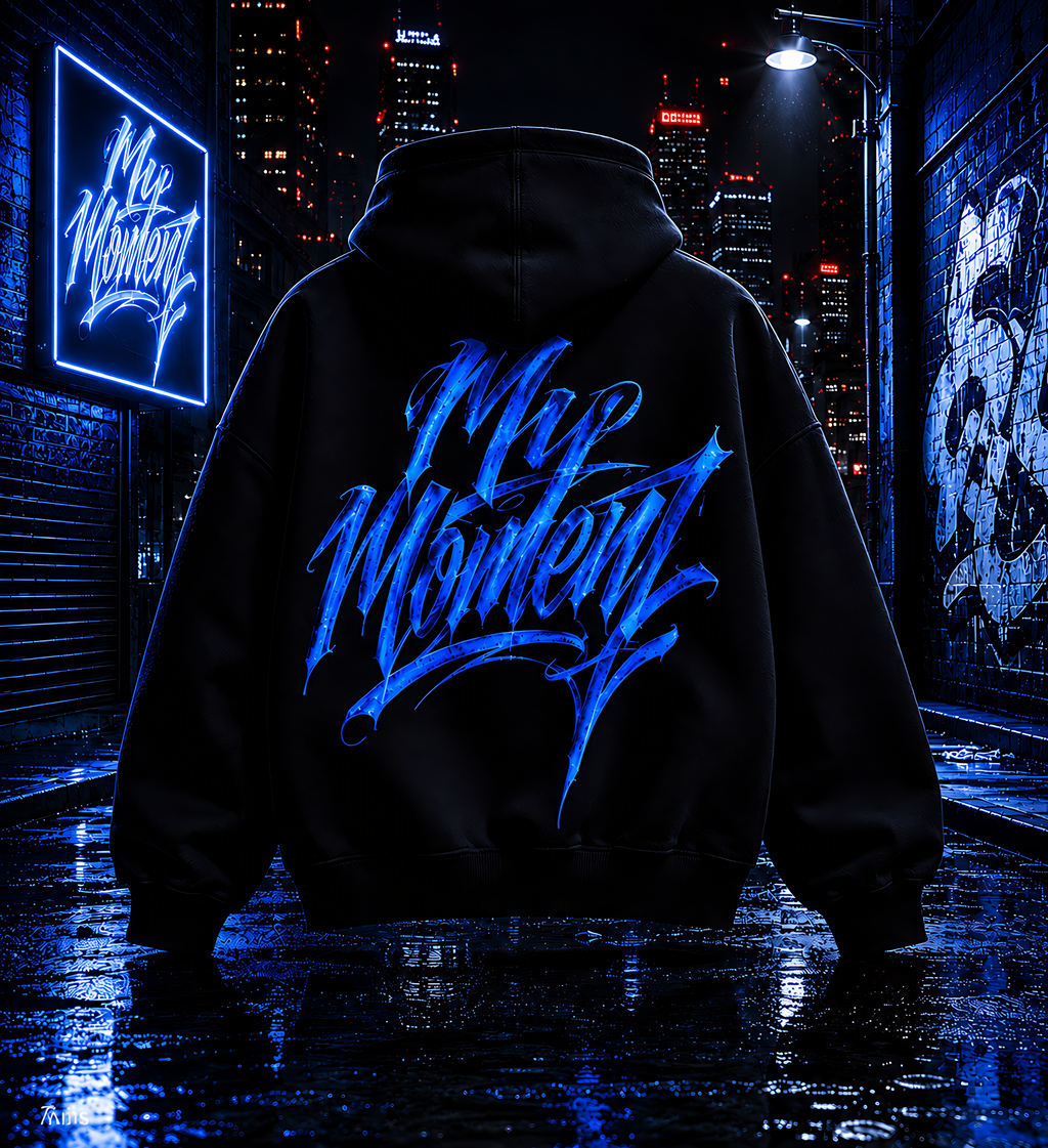 Blue Street Code - Hoodie
