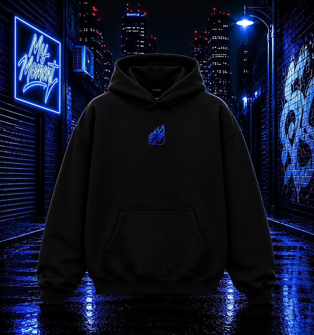 Blue Street Code - Hoodie