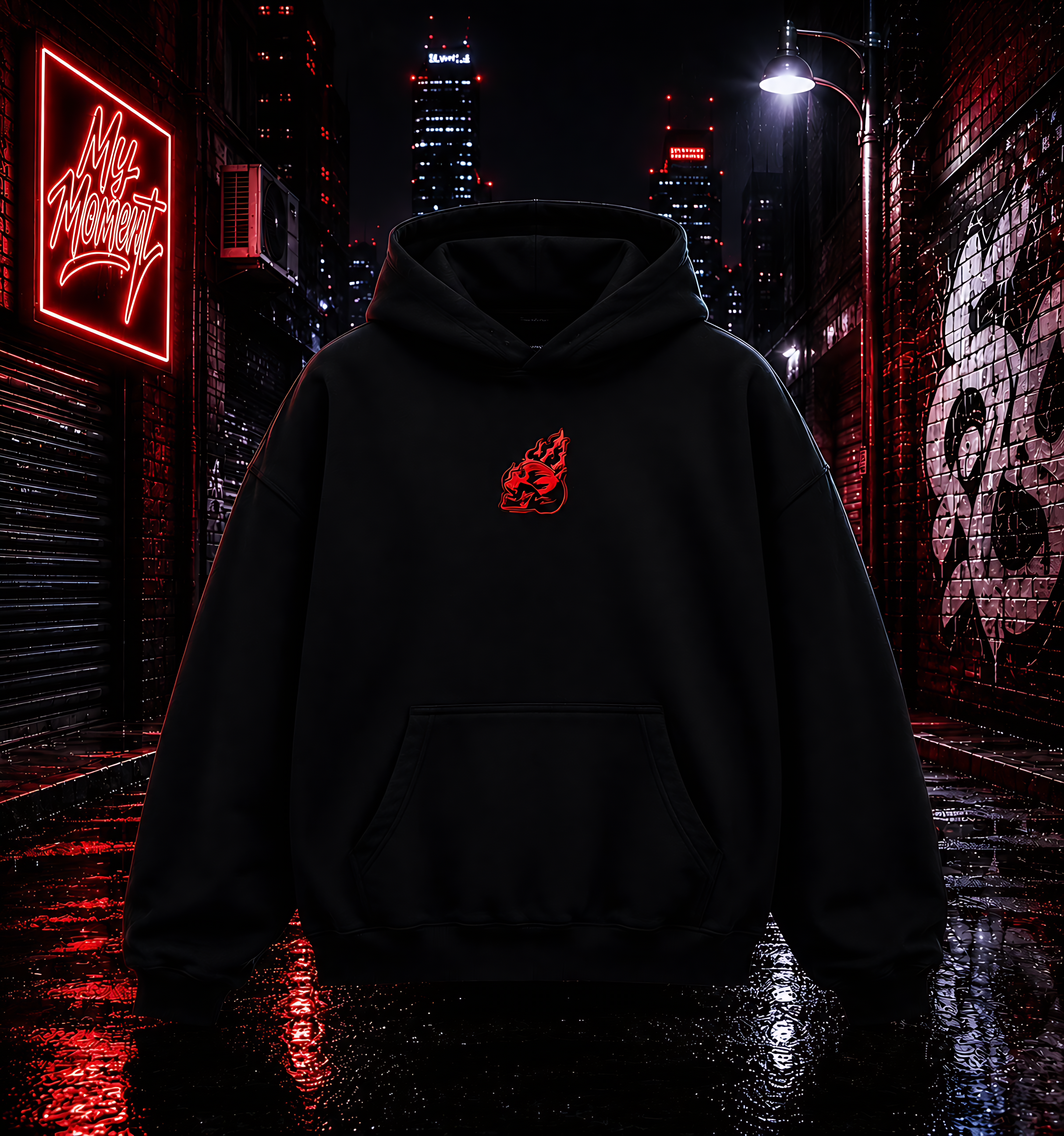 Red Street Code - Hoodie